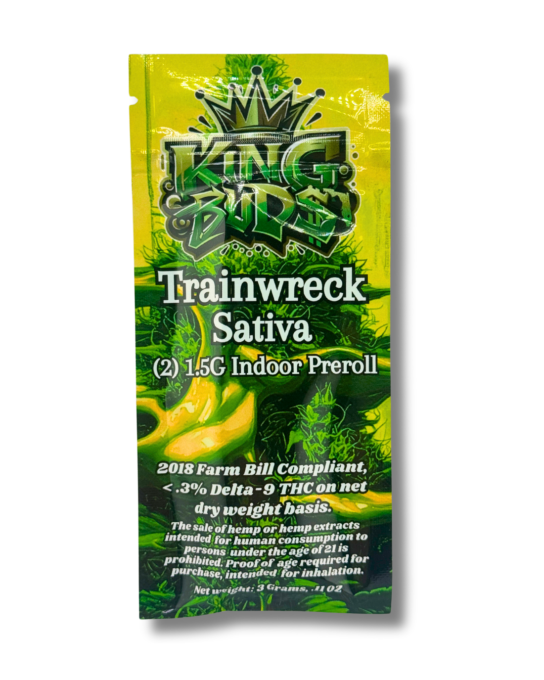 20 Pack Preroll Box Train Wreck Sativa