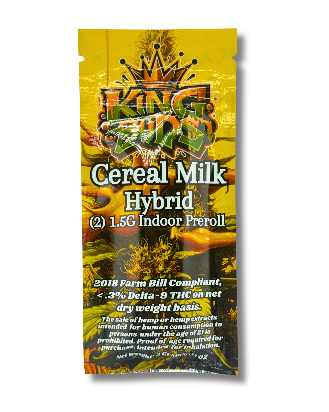20 Pack Preroll Box Cereal Milk Hybrid