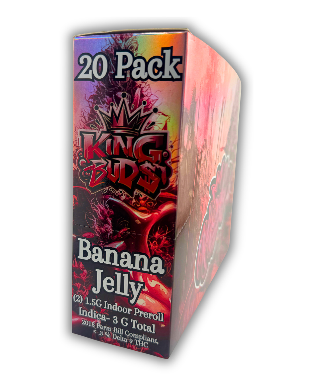 2- Pack Preroll Banana Jelly Indica
