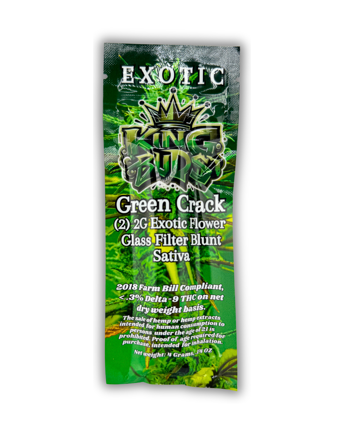 10-Pack Green Crack Exotic Blunt Box