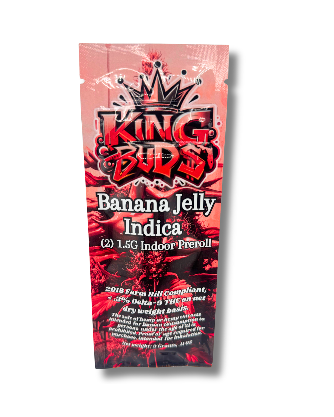20 Pack Preroll Box Banana Jelly Indica